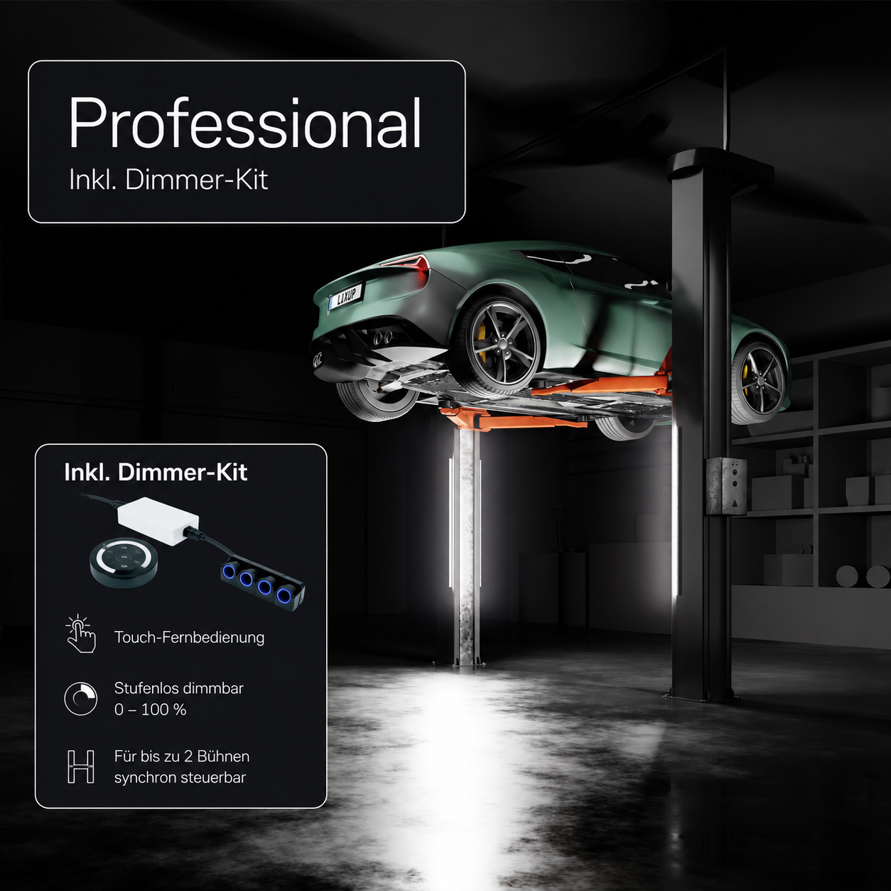 Hebebühnenlicht Professional | inkl. Dimmer-Kit | LixUp®