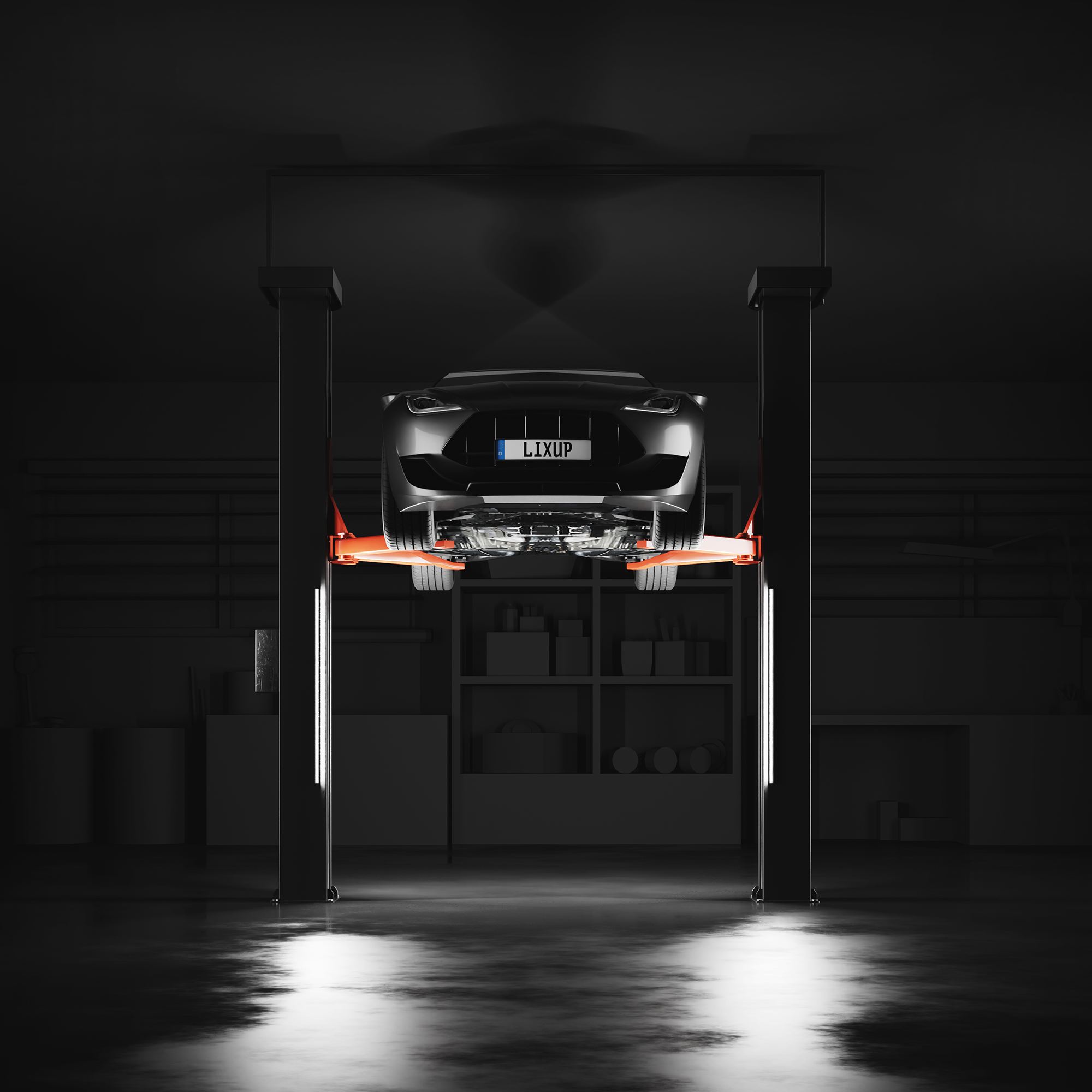 Hebebühnenlicht Komplett-Set | 4x LED Lampen | LixUp®