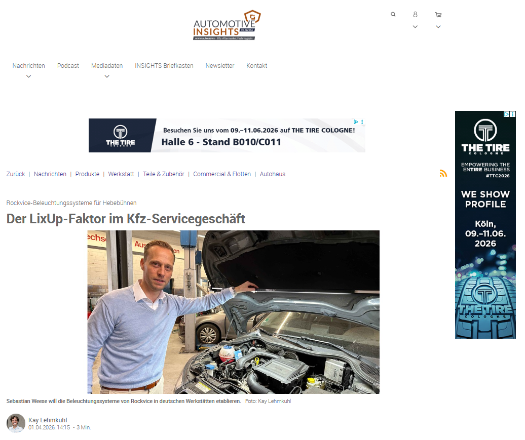 AUTO.news Chefredakteur - Kay Lehmkuhl berichtet über LixUp