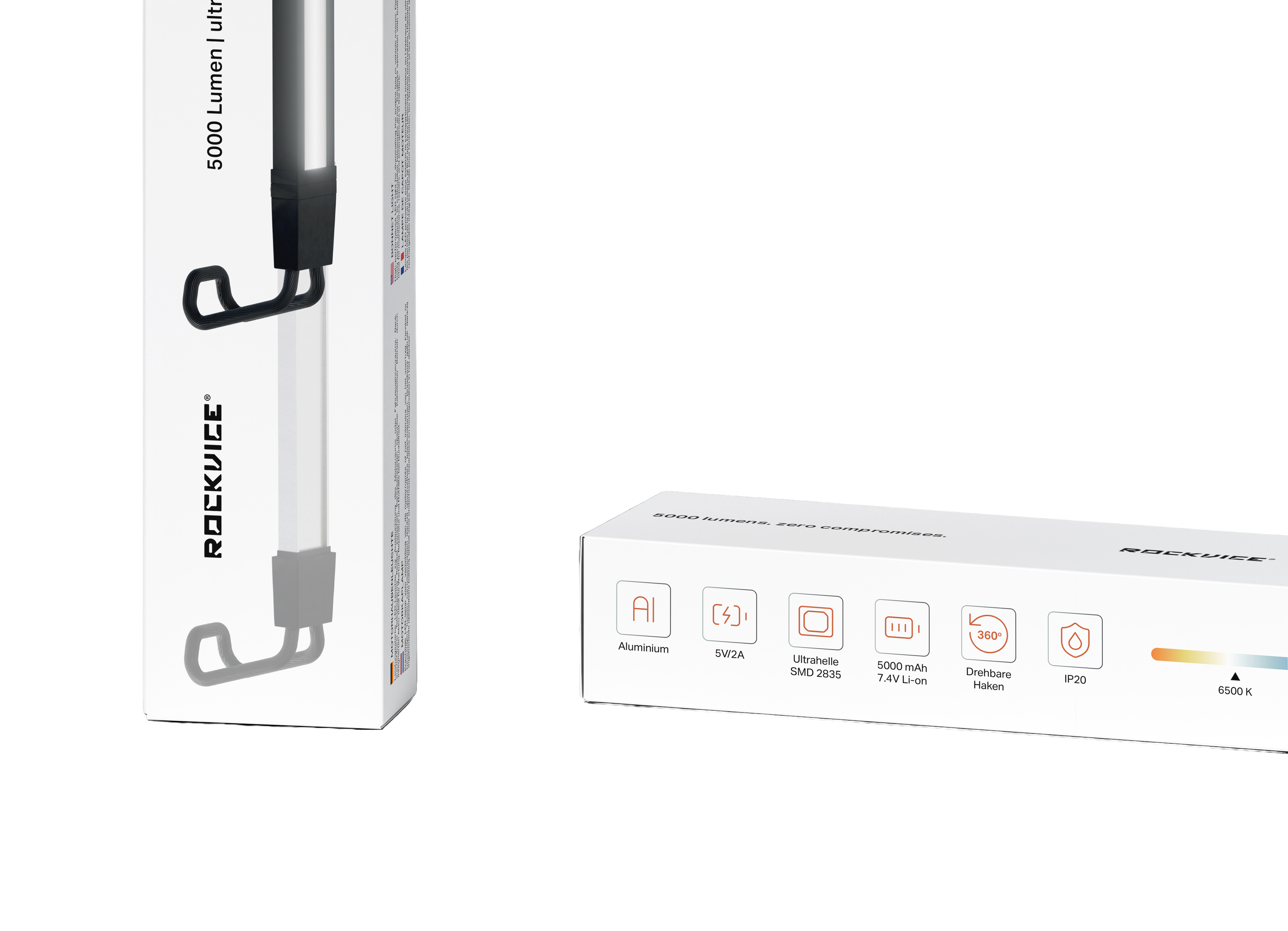 LED Motorhaubenleuchte LixUp | 5000 Lumen | Rockvice