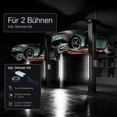 2x Hebebühnenlicht Professional | inkl. Dimmer-Kit | LixUp®